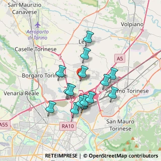 Mappa Via G. Verdi, 10079 Mappano TO, Italia (3.01467)