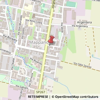 Mappa Via G. Verdi, 4, 10079 Caselle Torinese, Torino (Piemonte)