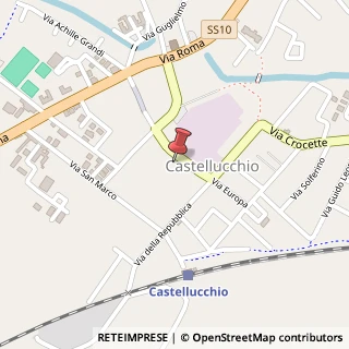 Mappa Via Tassine, 8, 46014 Castellucchio, Mantova (Lombardia)