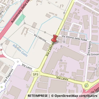 Mappa Strada della Cebrosa, 19, 10036 Settimo Torinese, Torino (Piemonte)
