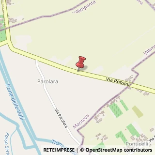Mappa Strada Bertolde, 4, 46039 Villimpenta, Mantova (Lombardia)