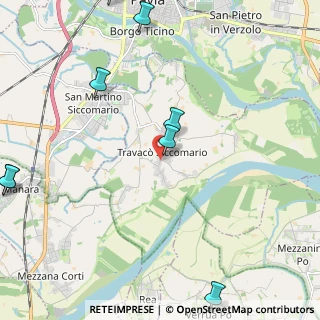 Mappa SP 64, 27020 Travacò Siccomario PV, Italia (3.67429)