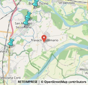 Mappa Strada Provinciale, 27020 Travacò Siccomario PV, Italia (4.0025)