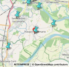 Mappa SP 64, 27020 Travacò Siccomario PV, Italia (3.5785)