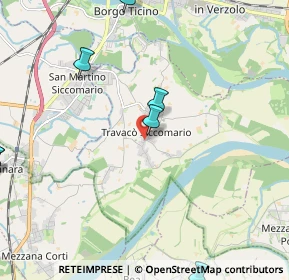 Mappa SP 64, 27020 Travacò Siccomario PV, Italia (3.67429)