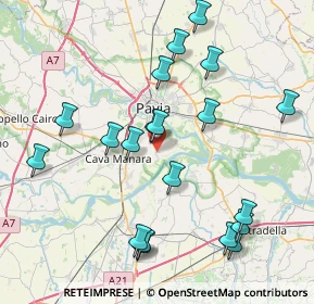 Mappa Strada Provinciale, 27020 Travacò Siccomario PV, Italia (8.6045)