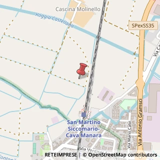 Mappa Via della Stazione, 1/1, 27028 San Martino Siccomario, Pavia (Lombardia)