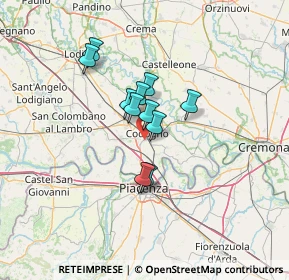 Mappa Via Boccaserio, 26861 Fombio LO, Italia (9.06455)
