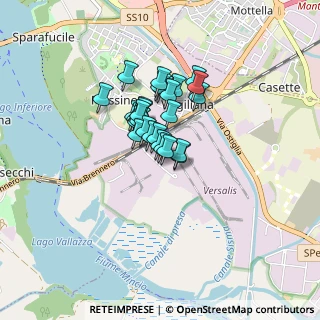 Mappa Via Giuseppe Taliercio, 46100 Mantova MN, Italia (0.52759)