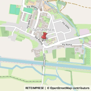 Mappa Via Roma, 1, 26020 Spinadesco, Cremona (Lombardia)