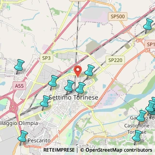Mappa Via Montoso, 10036 Settimo Torinese TO, Italia (3.405)