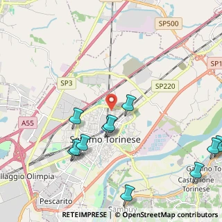 Mappa Via Montoso, 10036 Settimo Torinese TO, Italia (2.56636)