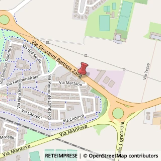 Mappa Via Giovan Battista Zaist, 93, 26100 Cremona, Cremona (Lombardia)
