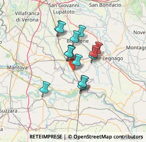 Mappa Via Ceraole, 37060 Gazzo Veronese VR, Italia (9.62267)