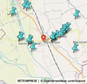 Mappa Via Ceraole, 37060 Gazzo Veronese VR, Italia (1.9735)