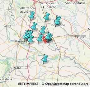 Mappa Via Iº Maggio, 46039 Villimpenta MN, Italia (10.56412)