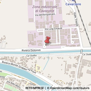 Mappa Via Enrico Mattei, 4, 30014 Cavarzere, Venezia (Veneto)