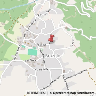 Mappa Via Carlo Emanuele I, 17/b, 10050 Bruzolo, Torino (Piemonte)