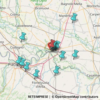 Mappa Via Costone di Sotto, 26100 Cremona CR, Italia (12.35938)