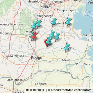Mappa Via S. Gaetano, 35022 Anguillara Veneta PD, Italia (10.64182)