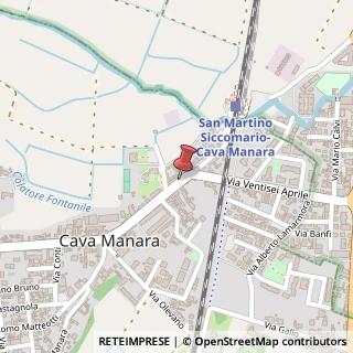 Mappa Via Mazzini, 29, 27051 Cava Manara, Pavia (Lombardia)