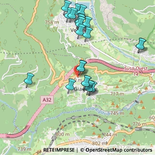 Mappa Frazione Sant'Andrea, 10050 Giaglione TO, Italia (1.09)