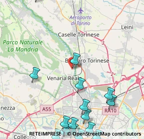 Mappa Via Zulian, 10078 Venaria Reale TO, Italia (6.6525)
