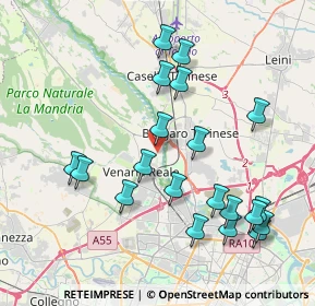 Mappa Via Zulian, 10078 Venaria Reale TO, Italia (4.1795)