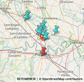 Mappa Via Marco Polo, 26861 Fombio LO, Italia (9.18273)