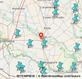Mappa Via per Castelfranco, 26034 Drizzona CR, Italia (24.81533)