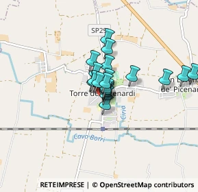 Mappa Vicolo Rustico, 26038 Torre De' Picenardi CR, Italia (0.492)