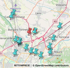 Mappa Via Rita Atria, 10079 Mappano TO, Italia (4.71294)