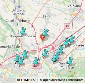 Mappa Via Rita Atria, 10079 Mappano TO, Italia (4.51714)