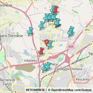 Mappa Via Alessandro Volta, 10079 Mappano TO, Italia (2.04813)