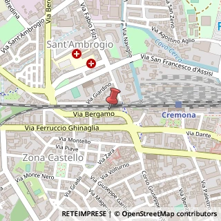Mappa Via Bergamo, 19, 26100 Cremona, Cremona (Lombardia)
