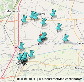 Mappa Via Olimpiadi, 35022 Anguillara Veneta PD, Italia (8.1045)