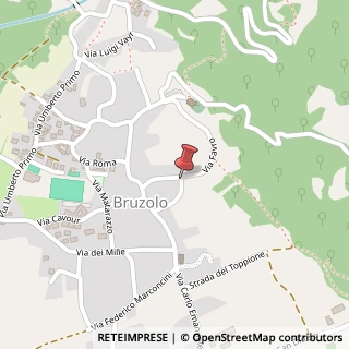 Mappa Via Favro, 4, 10050 Bruzolo, Torino (Piemonte)