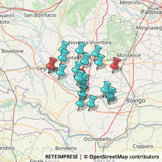 Mappa Unnamed Road, 35040 Masi PD, Italia (10.003)