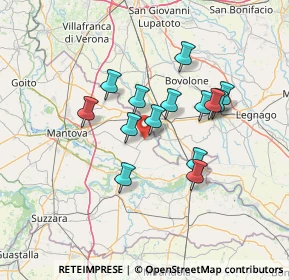 Mappa Via I Maggio, 46039 Villimpenta MN, Italia (11.36929)