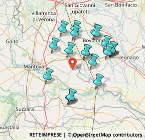 Mappa Via I Maggio, 46039 Villimpenta MN, Italia (13.192)