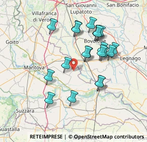 Mappa Via I Maggio, 46039 Villimpenta MN, Italia (13.5395)
