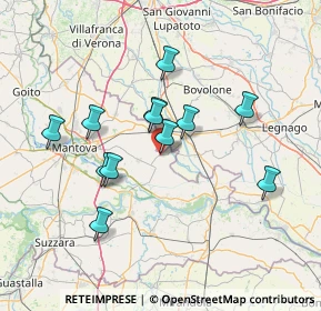 Mappa Via I Maggio, 46039 Villimpenta MN, Italia (12.565)