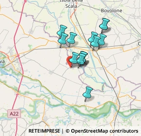 Mappa Via I Maggio, 46039 Villimpenta MN, Italia (5.20714)