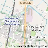 Kort San Martino Siccomario