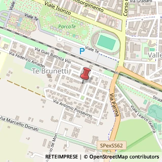 Mappa Piazzale Monferrato, 13, 46100 Mantova, Mantova (Lombardia)