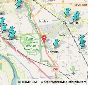 Mappa SS9, 26861 Codogno LO, Italia (3.26214)