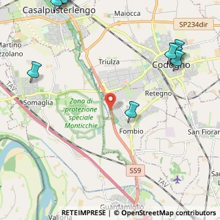 Mappa SS9, 26861 Codogno LO, Italia (3.35636)