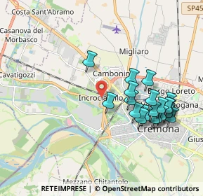 Mappa Via Valtellina, 26100 Cremona CR, Italia (1.909)