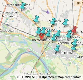 Mappa Via Valtellina, 26100 Cremona CR, Italia (1.89667)
