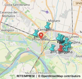 Mappa Via Valtellina, 26100 Cremona CR, Italia (1.865)